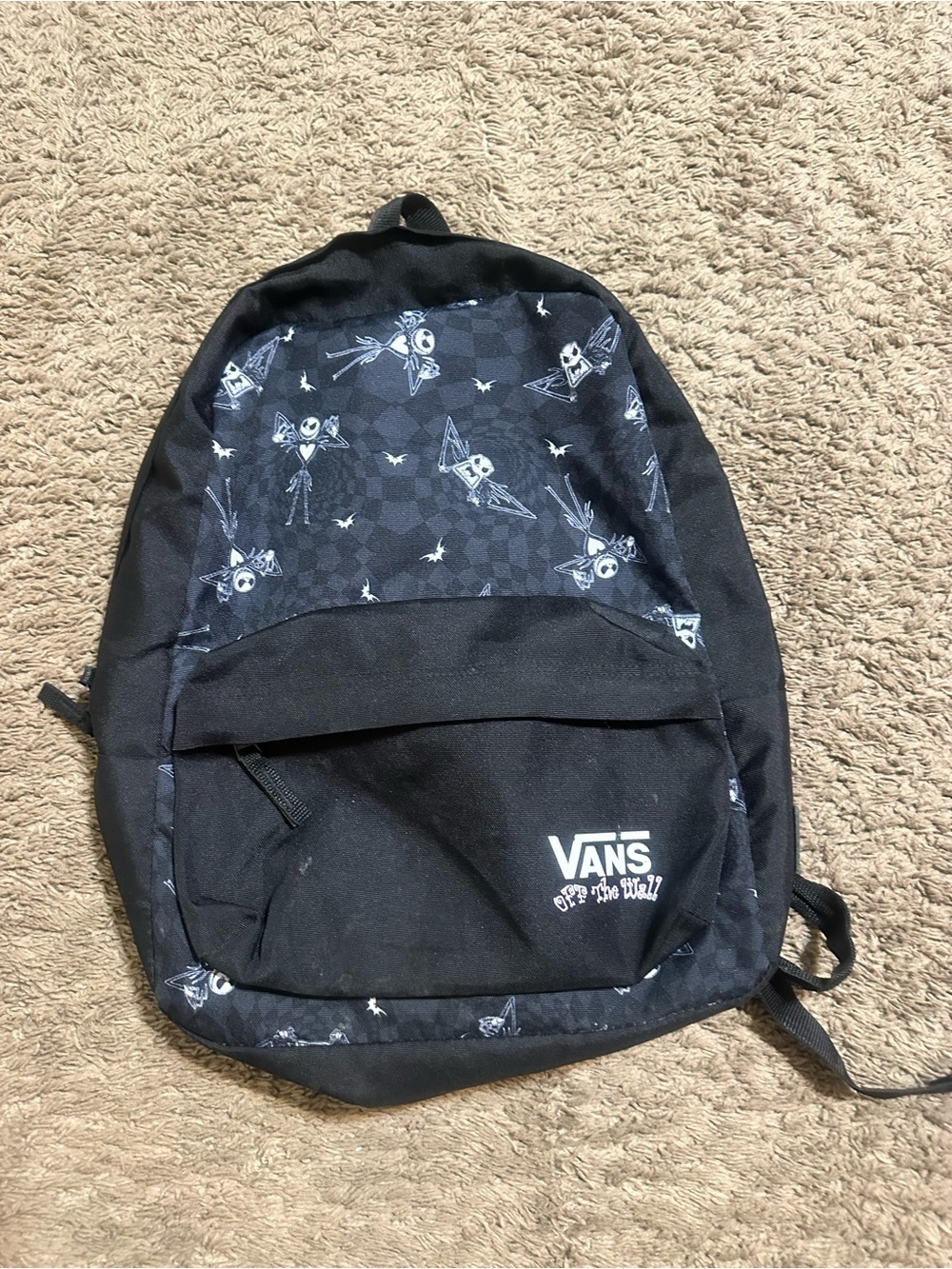 Vintage Vans skateboarding “Nightmare before Christmas” backpack 00s